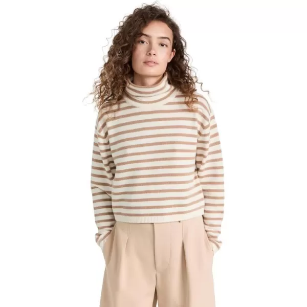 Theory Womens Cropped PulloverIvoryPalomino