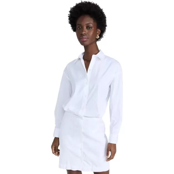 Theory Womens Fitted ShirtdressWhite