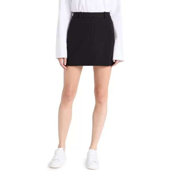 Theory Womens Mini Trouser SkirtBlack