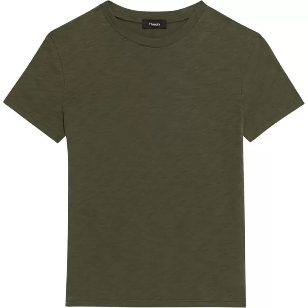 Theory Womens Tiny Tee 2Dark Olive