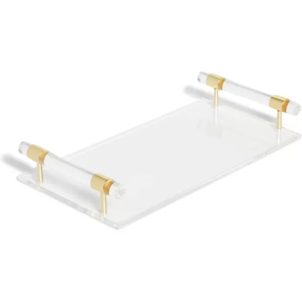 Tizo Design Womens Tizo Design Clear Lucite Tray Clear One SizeClear