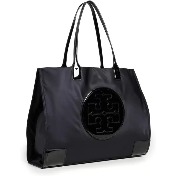 Tory Burch Womens Ella Patent ToteBlack