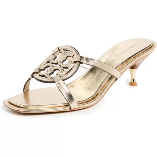 Tory Burch Womens Geo Bombe Miller Low Heel Sandals 55mmSpark Gold