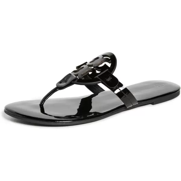 Tory Burch Womens Miller Soft SandalsPerfect Black Patent