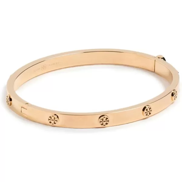 Tory Burch Womens Miller Stud 5MM Hinge BraceletTory Gold