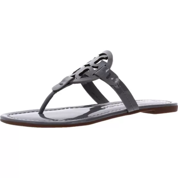 Tory Burch Womens Miller Thong SandalsGrey