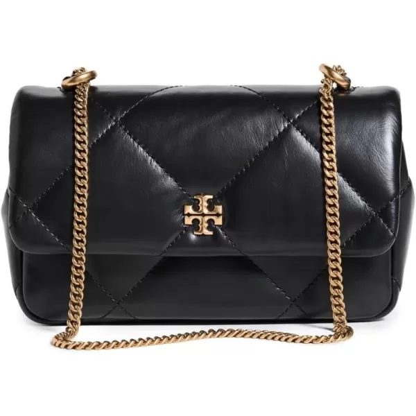 Tory Burch Womens Mini Kira Diamond Flap BagBlack