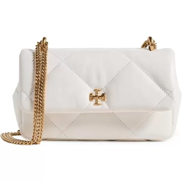 Tory Burch Womens Mini Kira Diamond Flap BagBlanc