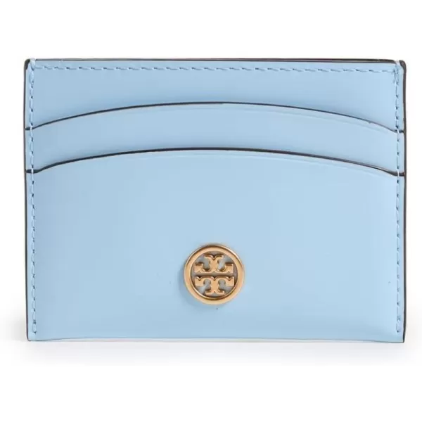 Tory Burch Womens Robinson Degrade Card Case Pale Lapis Purple One SizePale Lapis