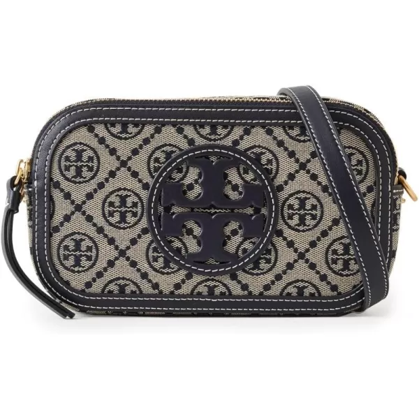 Tory Burch Womens T Monogram Mini Crossbody BagTory Navy