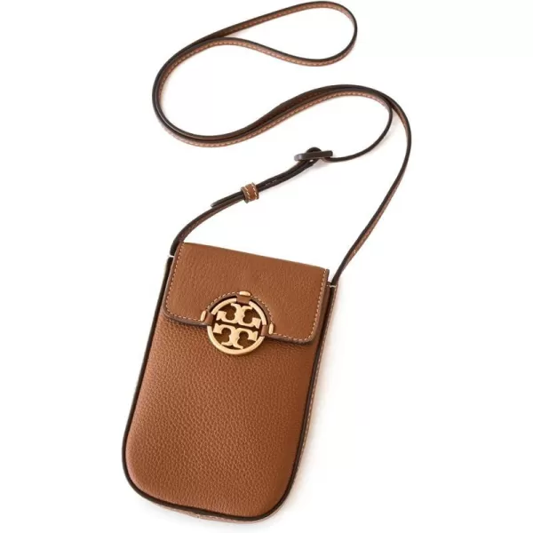 Tory Burch Womens Trend Spazzolato Mini TopHandle BagLight Umber