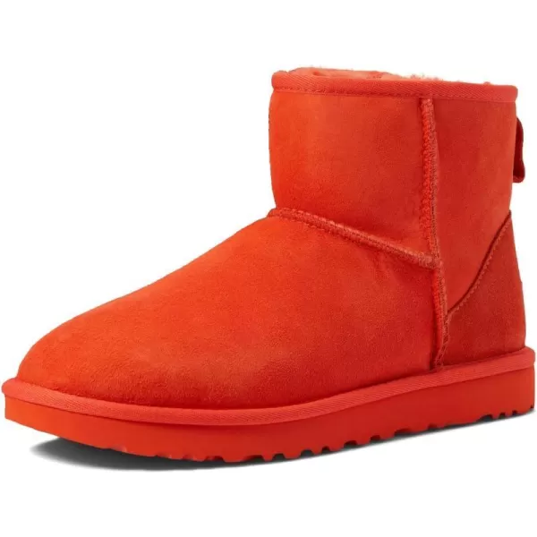 UGG Womens Classic Mini II Winter BootHazard Orange