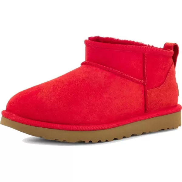 UGG Womens Classic Ultra Mini BootRibbon Red