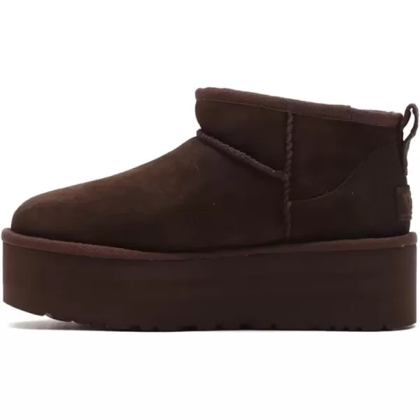 UGG Womens Classic Ultra Mini Platform BootBurnt Cedar