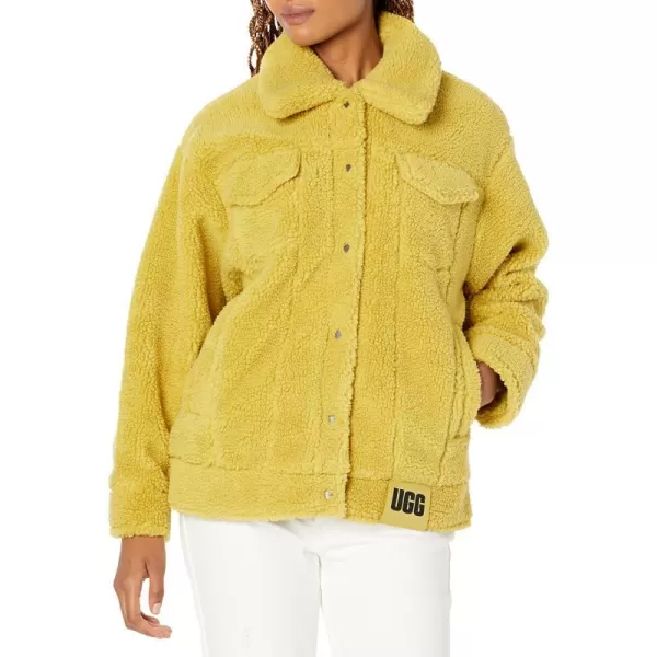 UGG Womens Frankie Sherpa Trucker JacketSea Kelp