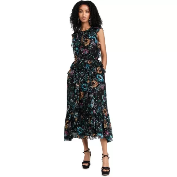 Ulla Johnson Womens Adrienne DressBlack Iris