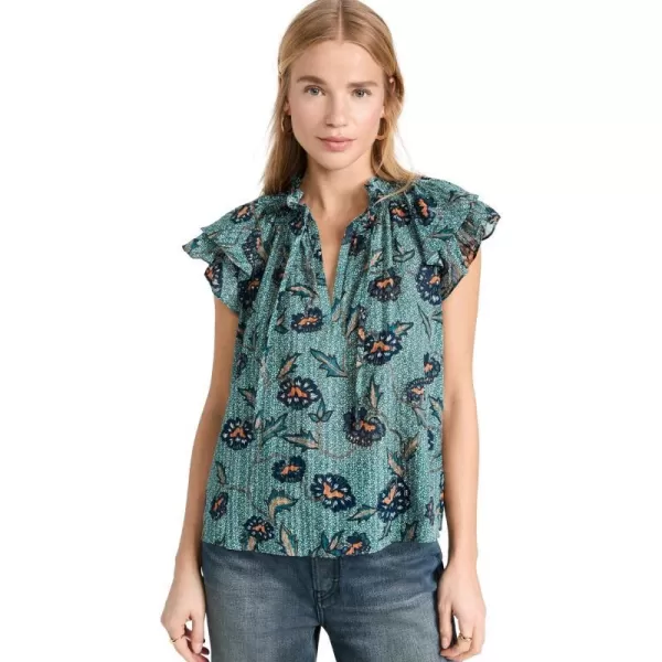 Ulla Johnson Womens Annie TopCornflower