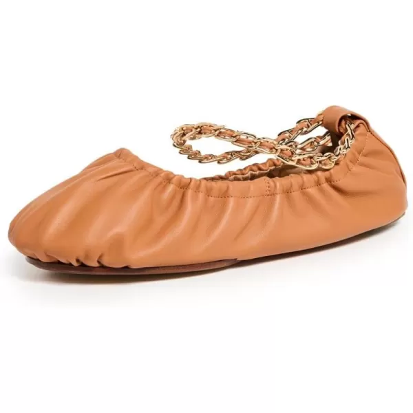 Ulla Johnson Womens Ballet Flats with ChainRustCopper