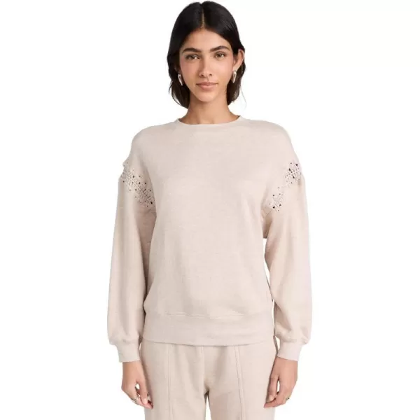 Ulla Johnson Womens Cori PulloverOatmeal Melange