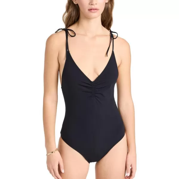 Ulla Johnson Womens Dali Maillot SwimsuitNoir