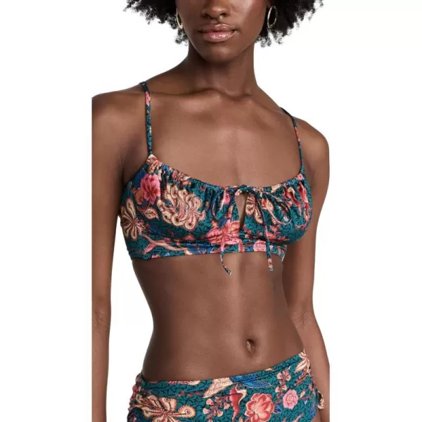 Ulla Johnson Womens Deia Bikini TopDelphinium