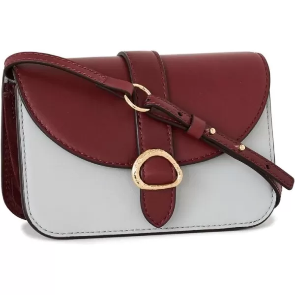 Ulla Johnson Womens Esme Small CrossbodyMahogany Colorblock