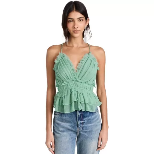 Ulla Johnson Womens Fern TopSea Glass