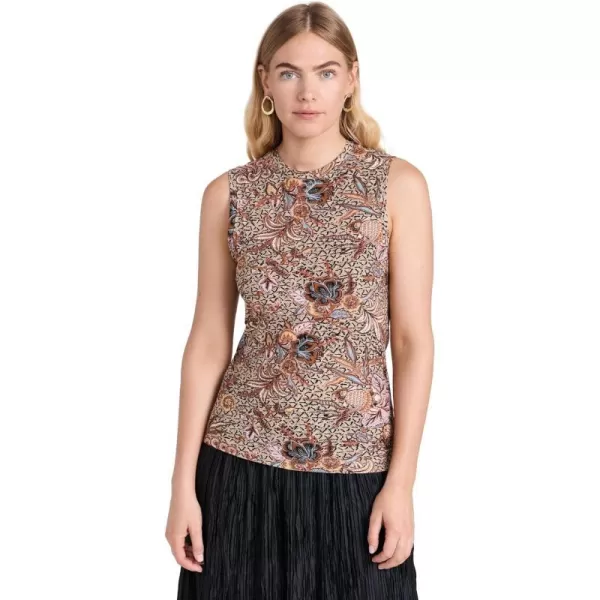 Ulla Johnson Womens INES TopWheat Flower