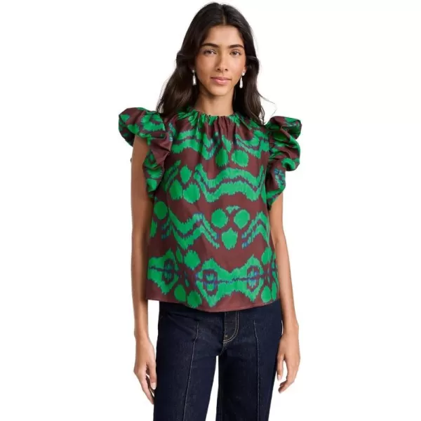 Ulla Johnson Womens Iren TopMalachite