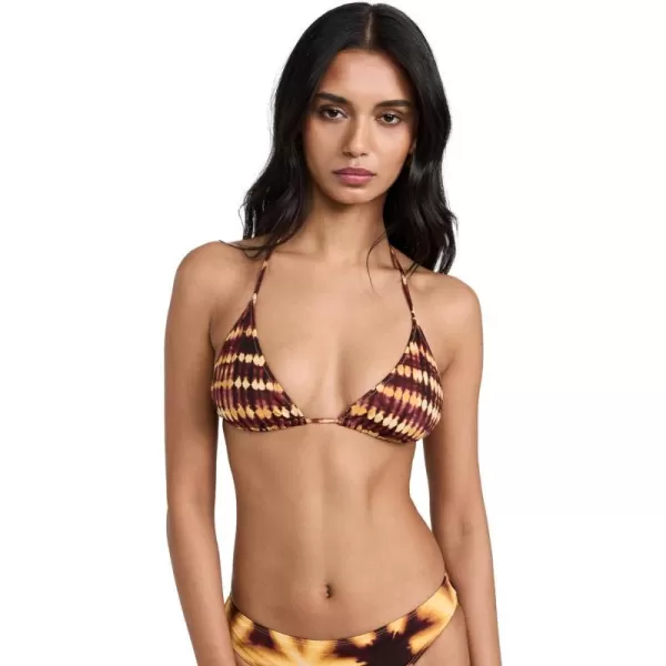 Ulla Johnson Womens Maya Bikini TopAmber