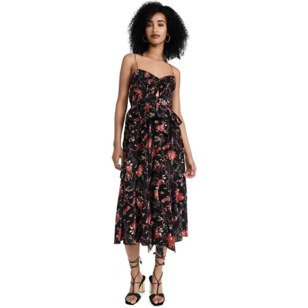 Ulla Johnson Womens Renata DressObsidian