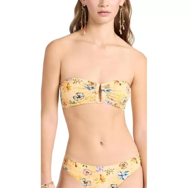 Ulla Johnson Womens Santorini Bikini TopDaffodil