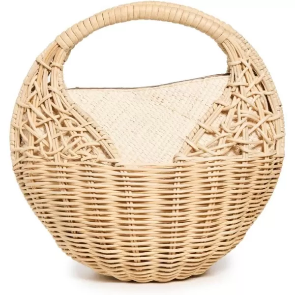 Ulla Johnson Womens Sea Shell Wicker BagNatural