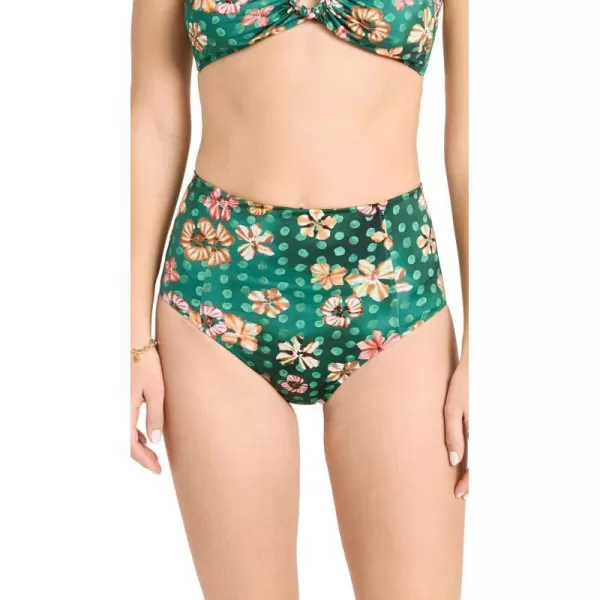 Ulla Johnson Womens Zahara Bikini BottomsVeridian