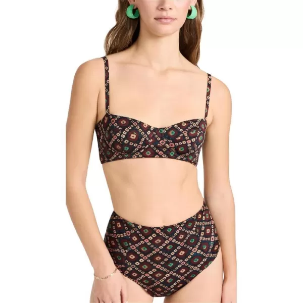 Ulla Johnson Womens Zahara Bikini TopBronzite