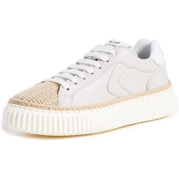 VOILE BLANCHE Womens Lipari SneakersJutaNappa Cordawhite