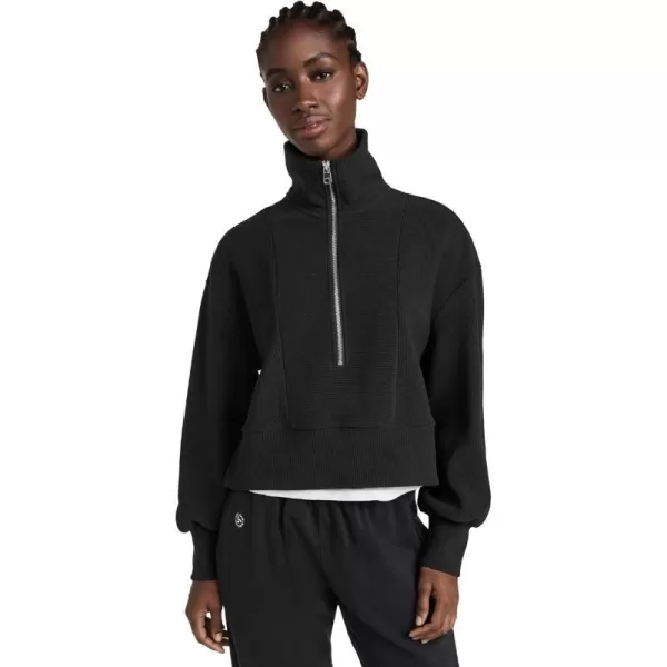 Varley Womens Ramona Half Zip SweatshirtBlack