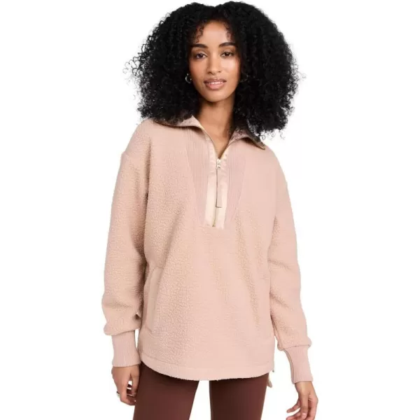 Varley Womens Wallace Half Zip FleeceBlush Tan