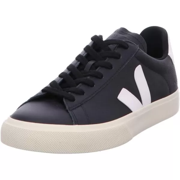 Veja Mens Campo SneakersChrome FreeBlackWhite