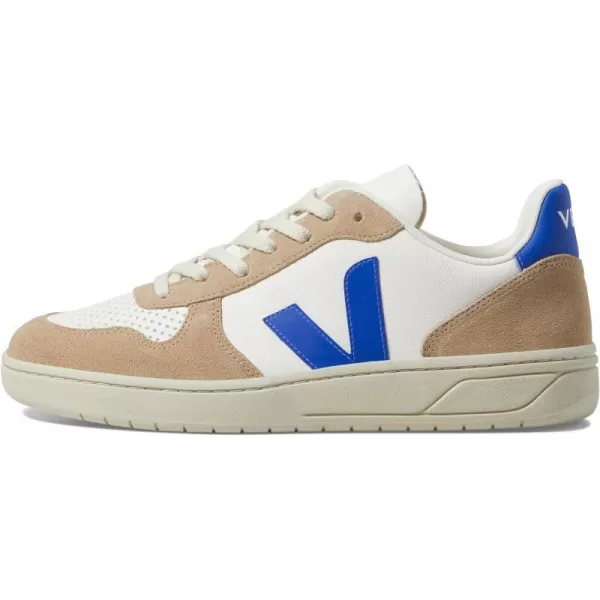 Veja Mens V 10 B Mesh SneakersExtra WhiteParosSahara