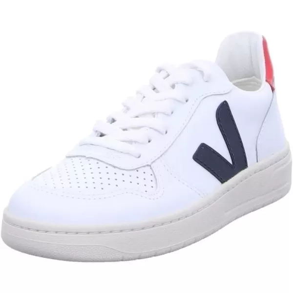 Veja Mens V 10 B Mesh SneakersExtrawhiteNauticoPekin