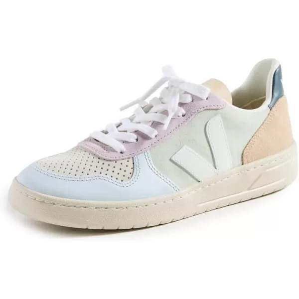 Veja Mens V 10 B Mesh SneakersJade White Multico