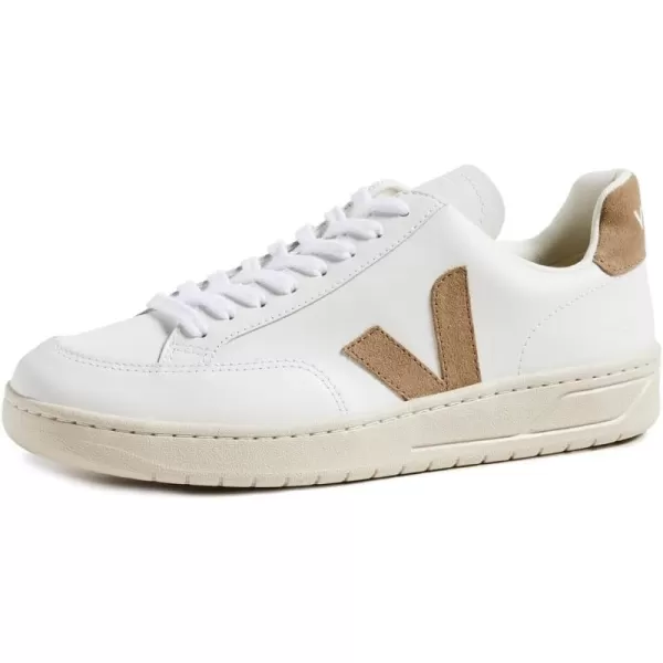 Veja Mens V10 Leather SneakersExtra White Dune