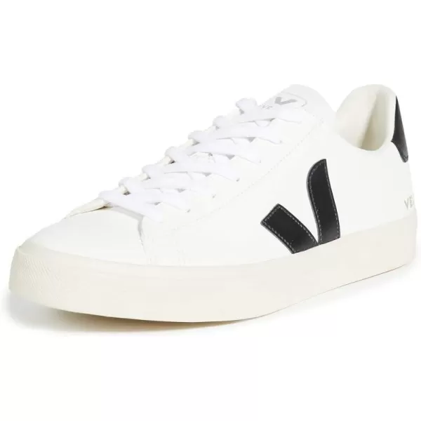 Veja Mens V10 Leather SneakersExtra WhiteBlack