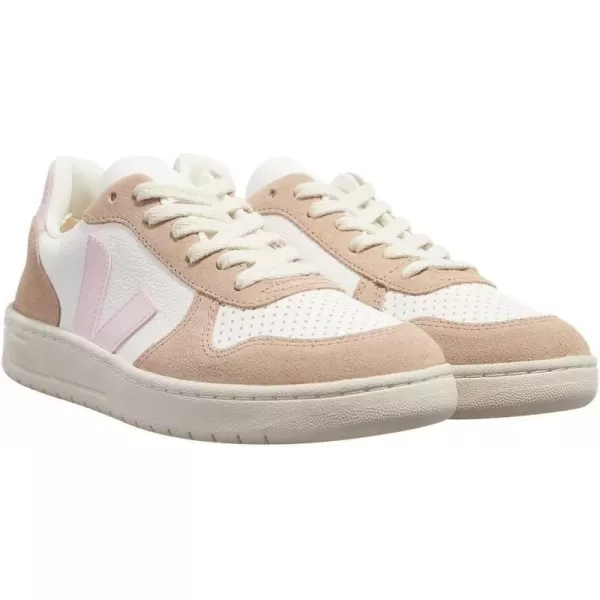 Veja Mens V10 Leather SneakersExtra WhitePetaleSahara