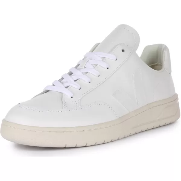 Veja Mens V10 Leather SneakersLeather Extra White