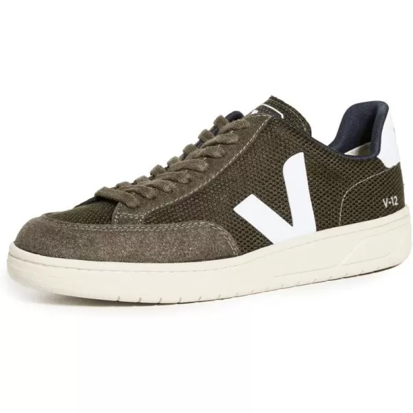 Veja Mens V10 SneakersOliveWhite