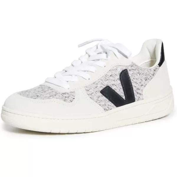 Veja Mens V10 SneakersSnowBlack