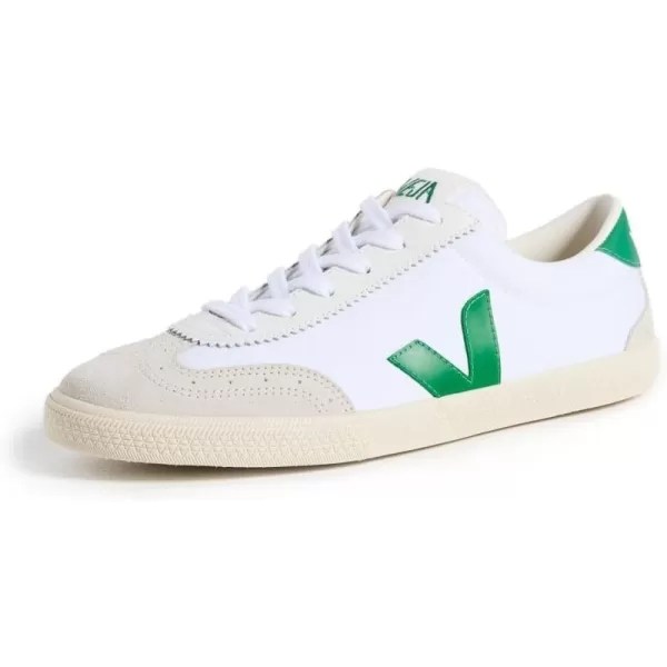 Veja Mens Volley SneakerWhite Emeraude