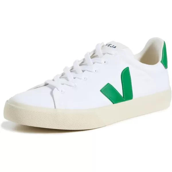 Veja Womens Campo SneakersWhiteEmeraude